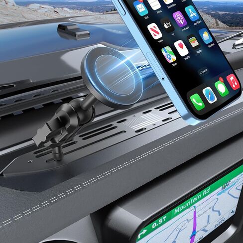 Phone Mount for 2018-2023 Wrangler JL (NOT 4xe)&2020-2023 Gladiator Magnetic&Clamp Dual Phone Arms in Saudi Arabia
