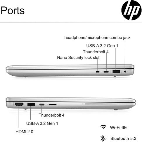 HP Elite C640 G3 Chromebook Plus (14" FHD, Intel i5-1245U vPro, 8GB RAM, 256GB SSD) Enterprise Laptop for Business, College, Backlit, Fingerprint, 2x Thunderbolt 4, Chrome OS (Renewed) in Saudi Arabia