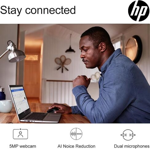HP Elite C640 G3 Chromebook Plus (14" FHD, Intel i5-1245U vPro, 8GB RAM, 256GB SSD) Enterprise Laptop for Business, College, Backlit, Fingerprint, 2x Thunderbolt 4, Chrome OS (Renewed) in Saudi Arabia