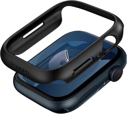 حافظة Spigen رفيعة مناسبة لساعة Apple Series 9/8/7 مقاس 45 ملم in Kuwait