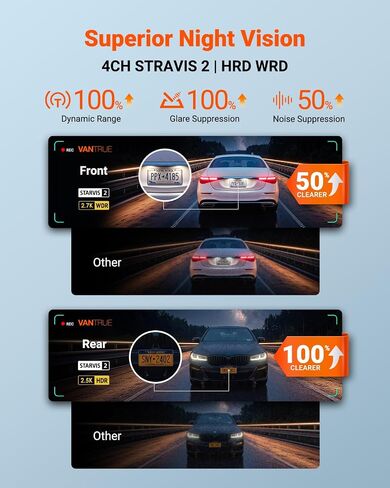 Vantrue N5S 4 Channel 360 Degree 2.7K Dash Cam in Saudi Arabia