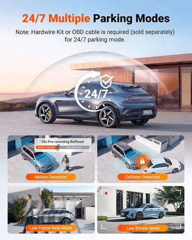Vantrue N5S 4 Channel 360 Degree 2.7K Dash Cam in Saudi Arabia
