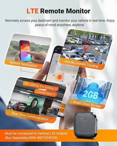 Vantrue N5S 4 Channel 360 Degree 2.7K Dash Cam in Saudi Arabia