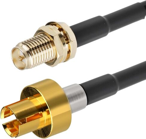 Eightwood RP-SMA Female to ASUS WiFi 7 Q-Antenna Push-On Connector Cable in Saudi Arabia
