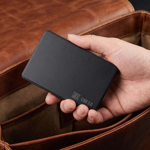 Limen 2.5 Inch SATAs Hard Drive Enclosure - USB 3.0 to SATAs Adapter for 2.5" SSD/HDD,Plug and Play External Case with USB Cable,Supports up to 2TB in Kuwait