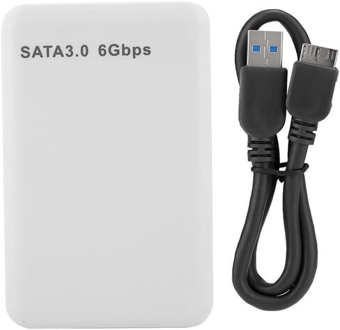 2.5in SATAs Hard Drive Enclosure – USB 3.0 High Speed 6Gbps to SATAs Adapter for 2.5in SSD/HDD,Supports 6Tb UASP,Easy Installation(Red) in Kuwait