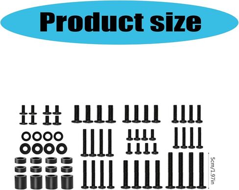 Duty HDTV Mounting Hardware Screw Set with Box Washers Spacers Screws Replacement Screws HDTV Stand Feet Mounting in Saudi Arabia