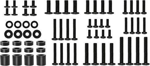 Duty HDTV Mounting Hardware Screw Set with Box Washers Spacers Screws Replacement Screws HDTV Stand Feet Mounting in Saudi Arabia