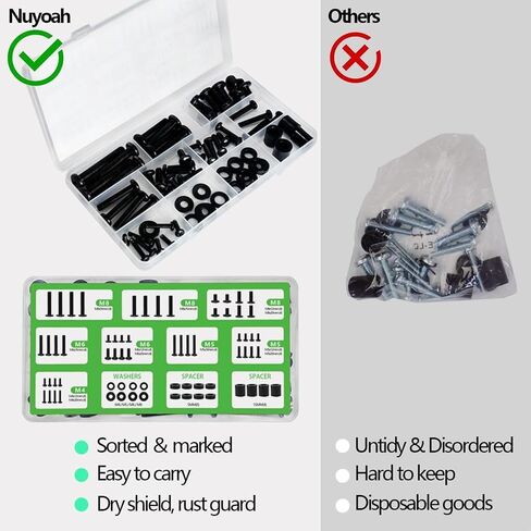 Duty HDTV Mounting Hardware Screw Set with Box Washers Spacers Screws Replacement Screws HDTV Stand Feet Mounting in Saudi Arabia