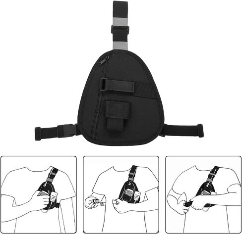 Adjustable 2 Way Radio Chest Harness Shoulder in Saudi Arabia