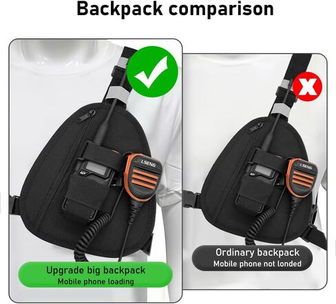 Adjustable 2 Way Radio Chest Harness Shoulder in Saudi Arabia
