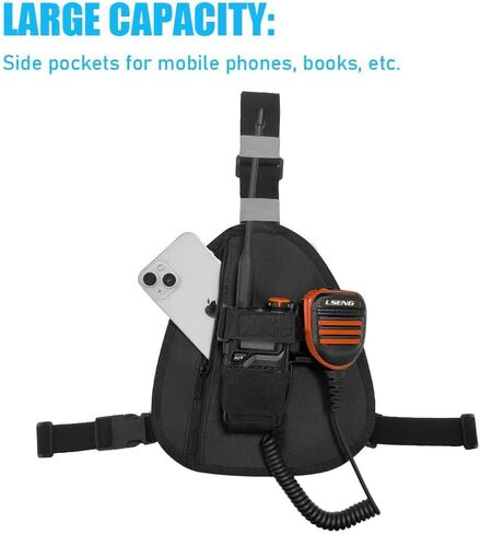 Adjustable 2 Way Radio Chest Harness Shoulder in Saudi Arabia