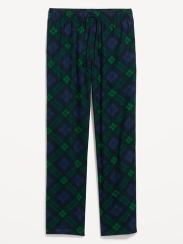 Old Navy Flannel Pajama Pants for Men - Navy Plaid (Match the Fam!) in Kuwait