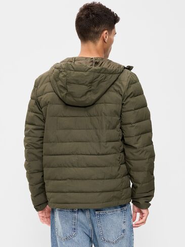 Old Navy Water-Resistant Narrow Channel Jacket - Heritage Green in Kuwait