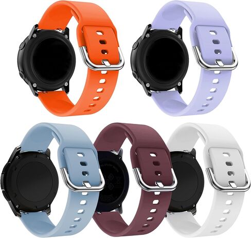5 أحزمة ساعة من السيليكون متوافقة مع Amazfit Active Max/Bip 5، in Kuwait