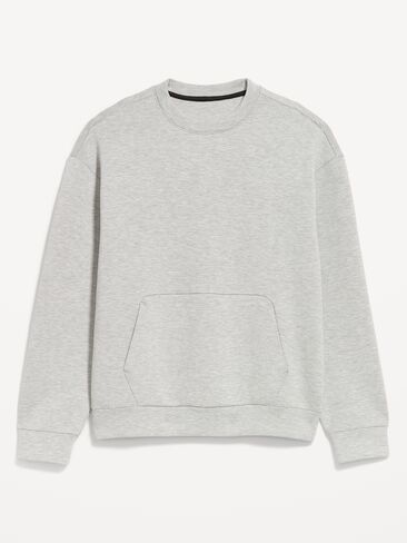 Old Navy Bounce Fleece Oversized Sweatshirt - Heather Grey in Saudi Arabia