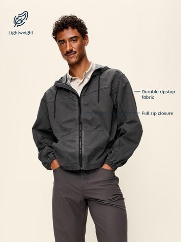 Old Navy Oversized Washed Utility Jacket - Black Jack in Saudi Arabia