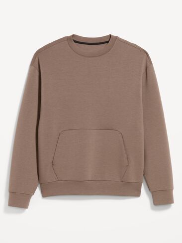 Old Navy Oversized Bounce Fleece Sweatshirt - Saddle Brown in Saudi Arabia