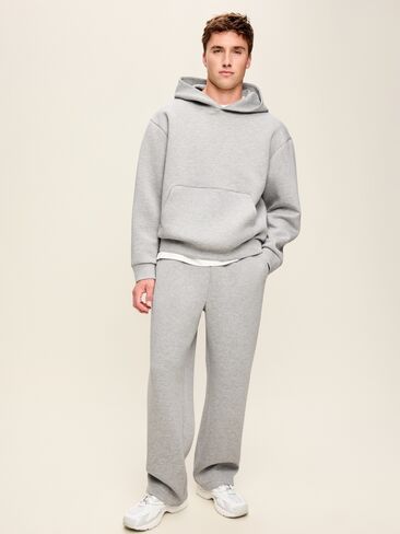 Old Navy Bounce Fleece Oversized Pullover Hoodie - Heather Gray in Saudi Arabia