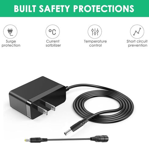 36V Replacement Charger for 29.6V Battery Cordless Vacuum Cleaner Compatible with SunSare X7A, SMOTURE VAC01 550W 45Kpa Stick Cordless Vacuum Cleaner Power Cord Adapter in Saudi Arabia