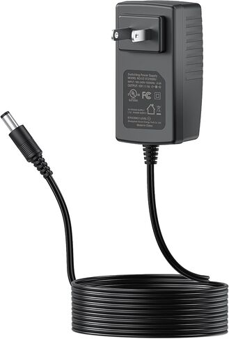 Anlapus DC 12V 1A US Power Supply Adapter, 10ft Long Power Cords, 100V-240V CCTV Power Supply for Security Camera Home Surveillance System in Saudi Arabia
