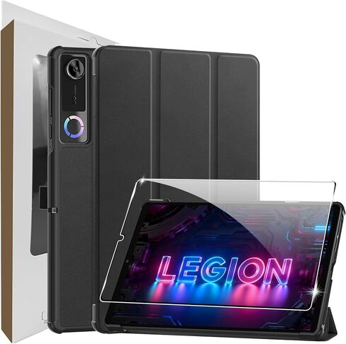 for Lenovo Tab One 8.7 Case with Screen Protector(1 Pack),high qualit Hard Shell, Lightweight,Quality PU,Anti-Fingerpirnts, Scratch Resistant, Black for Lenovo Tab One Tablet 8.7 inch in Kuwait