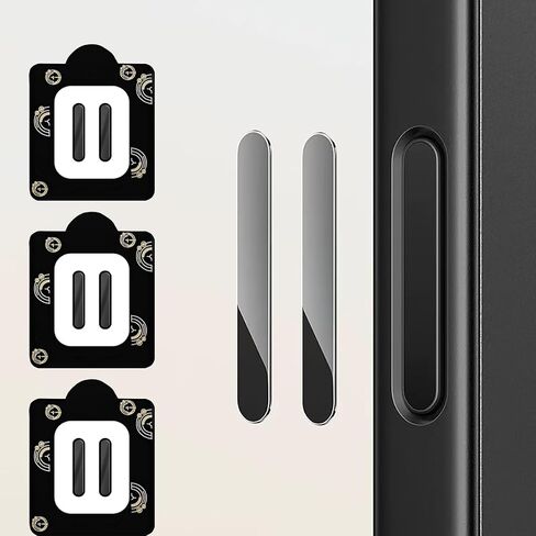 6 Pcs Camera Control Button Protector For iPhone 17 Pro Max / 17 Pro Ultra Thin Glossy Protective Guard Film in Saudi Arabia