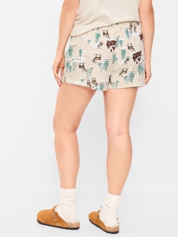 شورت بيجامة من الفانيلا من Old Navy للنساء - مقصورة شتوية (تطابق الشهرة!) in Kuwait