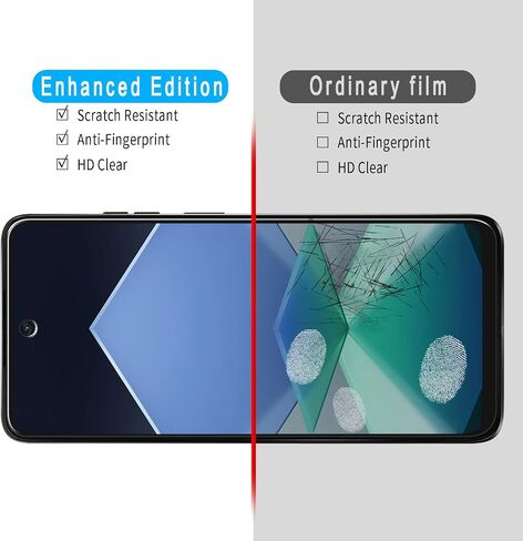 Slanku 3 Pack Tempered Glass for Motorola Moto G Play 2024 Screen Protector in Kuwait