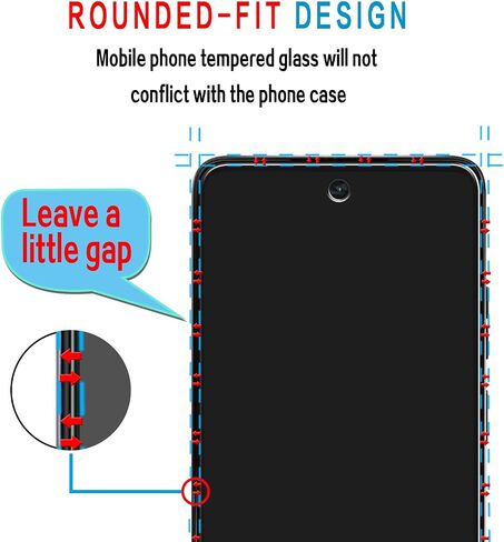 Slanku 3 Pack Tempered Glass for Motorola Moto G Play 2024 Screen Protector in Kuwait