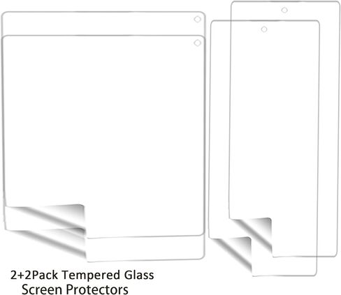 2-Pack Screen Protector, Compatible with Motorola Razr Fold [2 Front Screen Protectors + 2 Back Screen Protectors], Scratch-Resistant, Bubble-Free, TPU in Saudi Arabia