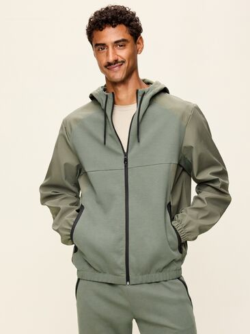 Old Navy Dynamic Fleece Zip Hoodie - Loden in Saudi Arabia