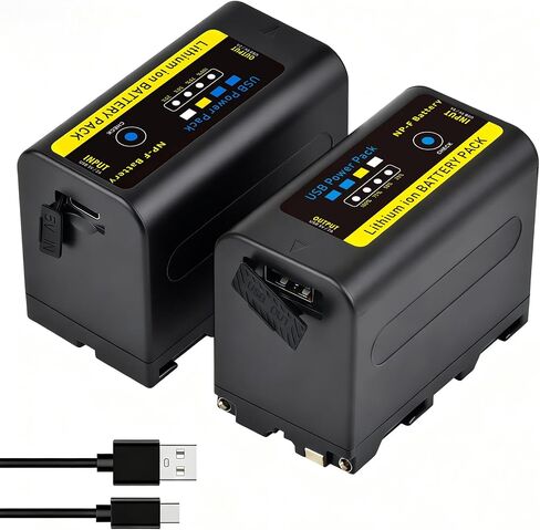 Tectra NP-F750 Battery for Sony NP-F970 F770 F550 Battery LED Video Light in Saudi Arabia