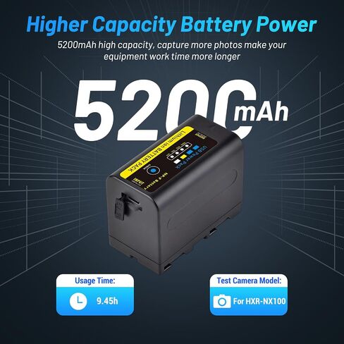 Tectra NP-F750 Battery for Sony NP-F970 F770 F550 Battery LED Video Light in Saudi Arabia