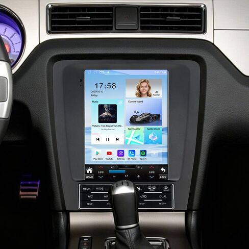 9.7Inch Vertical Touchscreen Car Stereo Radio for Ford Mustang 2010-2014 in Saudi Arabia