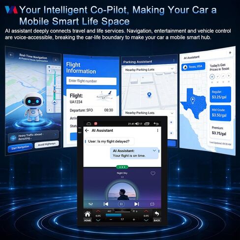 9.7Inch Vertical Touchscreen Car Stereo Radio for Ford Mustang 2010-2014 in Saudi Arabia