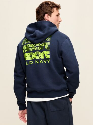 Old Navy Baseline Fleece Popover Hoodie - Classic Navy in Saudi Arabia