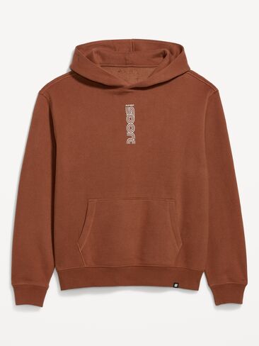 Old Navy Baseline Fleece Popover Hoodie - Horse Chestnut in Kuwait