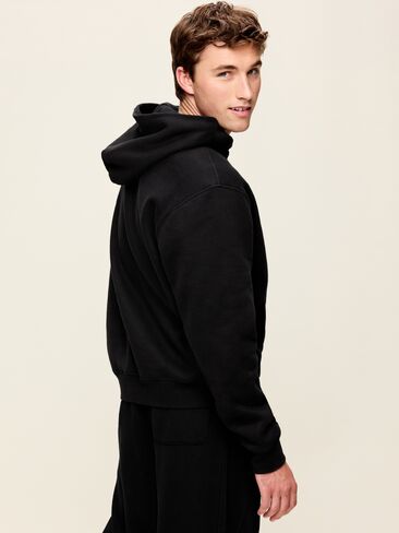 Old Navy Baseline Fleece Popover Hoodie - Black Jack in Kuwait