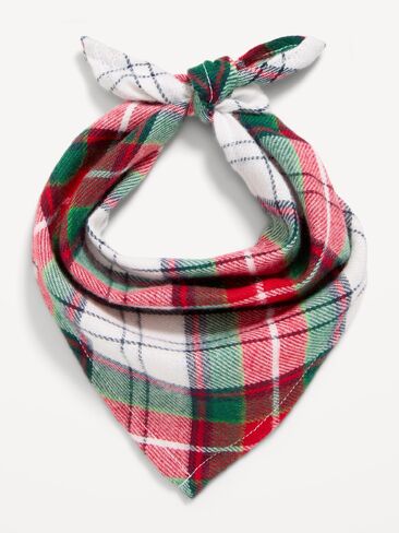 Old Navy Holiday Bandana for Pets - White Plaid (Match the Fam!) in Kuwait
