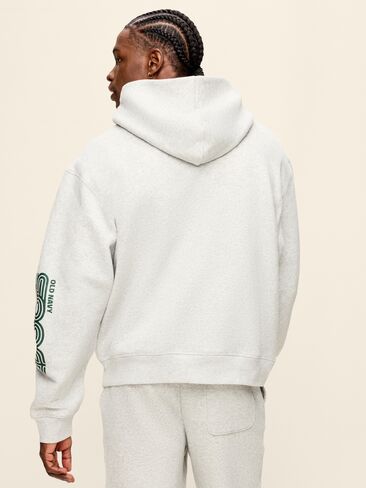 Old Navy Baseline Fleece Popover Hoodie - Heather Gray in Kuwait