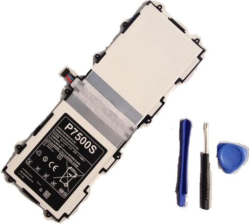 Tablet Battery + Flex Cable for Galaxy Tab 1/2 10.1 P5113 P5110 P7510 P7500 GT-P5113 GT-P5110 GT-P7510 GT-P7500 SP3676B1A & SP3676B1A(1S2P) in Saudi Arabia