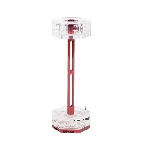 Computer Water Cooler Hexagonal Transparent Water Tank 5V(215mm Length,Black) in Saudi Arabia