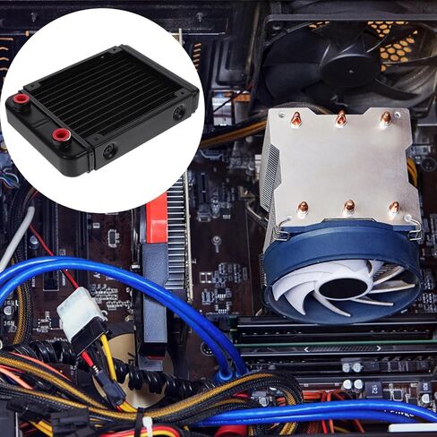 Water Cooling Radiator Aluminum Black for Electric Vehicle Motorcycle in Saudi Arabia