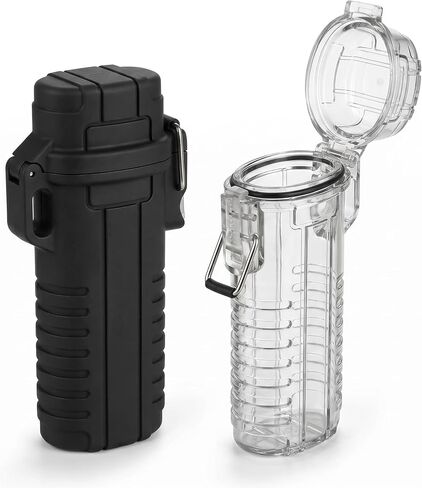 2 Pcs Waterproof Lighter Case Cover Holder for BIC Regular Lighters Sleeve in Saudi Arabia