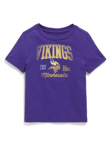 تي شيرت برسومات للجنسين من Old Navy Minnesota Vikings للأطفال الصغار - Minnesota Vikings in Kuwait