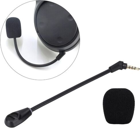 Detachable Microphone Noise Cancelling Replacement Mic for Cloud Flexible Plug and Play 1 Unit in Kuwait
