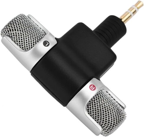 Mini Microphone Microphone Micro 3.5mm Cat Gold Silver for PC Laptop MD Camera in Kuwait