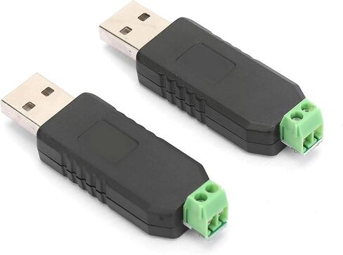 Mingzhe USB to RS485 Converter Adapter, HighQuality 2PCS for Data Communication, Ideal for Machine PLC Control, EasytoUse USB Powered Modules in Saudi Arabia