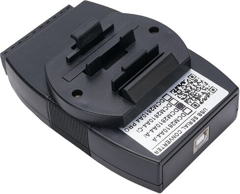 Industrial Isolated USB to 4 Way 485 Serial Isolated Converter, 4.33x2.83x1.02in Digital Converter with Back Clips Design Industrial Grade in Saudi Arabia
